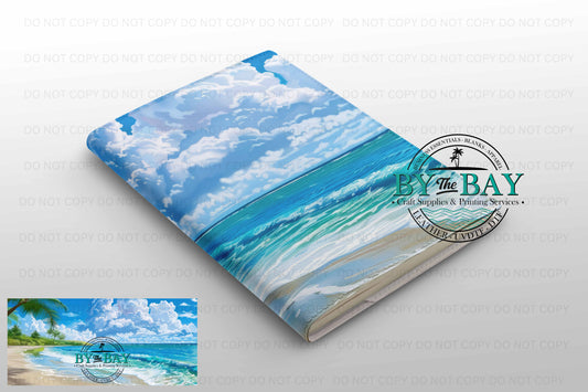 Beach - Ready made notepad Cover (Notepad & Pocket options available)