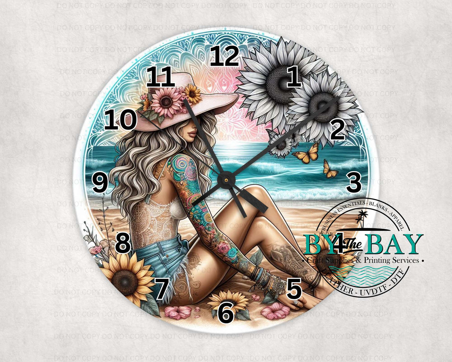Beach Life Clock