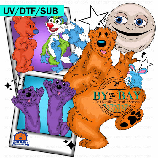 JUNGLE BEAR UV/DTF/SUB Print