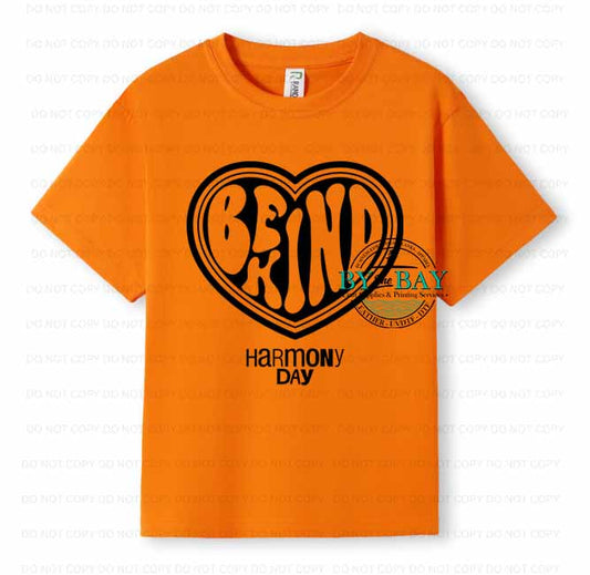 Be Kind Harmony Day Kids Tee