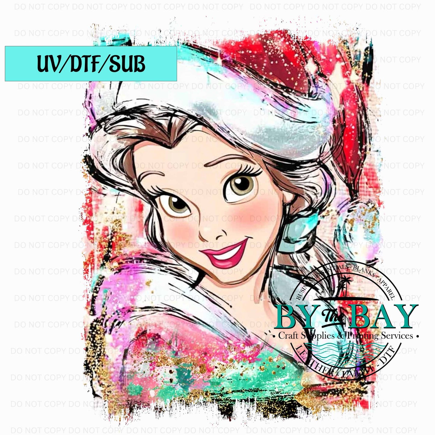 Princess B Xmas UV/DTF/SUB Print