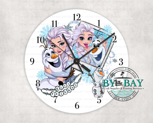 Best Friends Clock