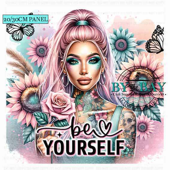 Be yourself Bag Panels