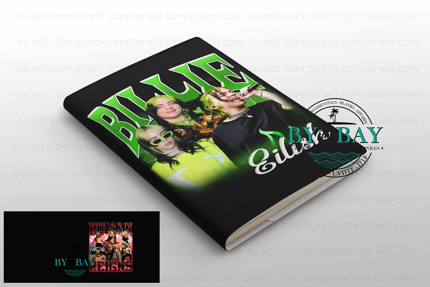 Billie - Ready made notepad Cover (Notepad & Pocket options available)