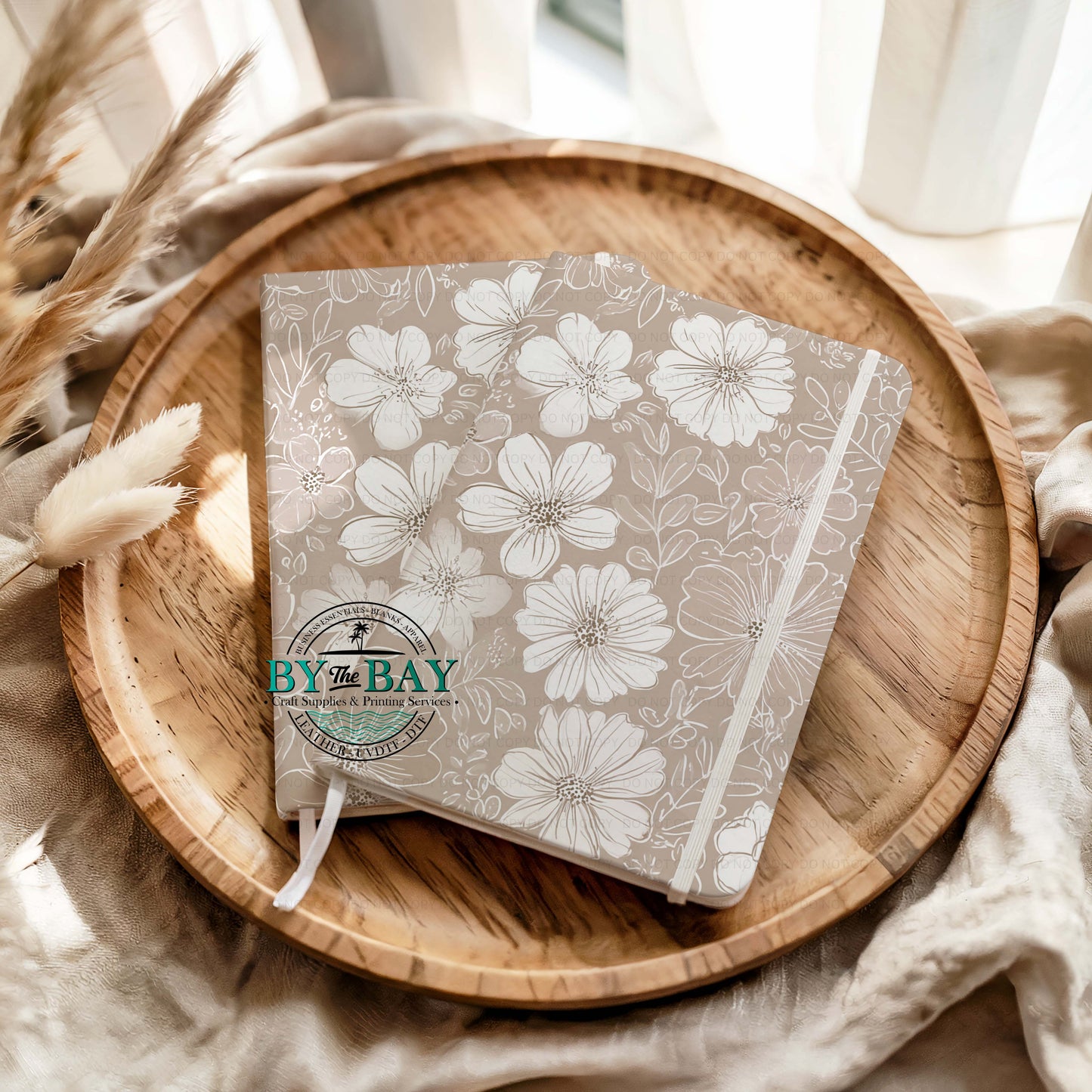 Boho Flowers A6 (Ready made & DIY Notepad options available)
