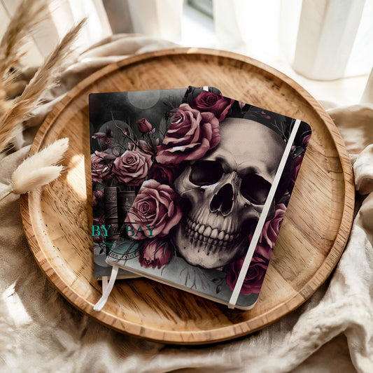 Books & Skulls A6 (Ready made & DIY Notepad options available)