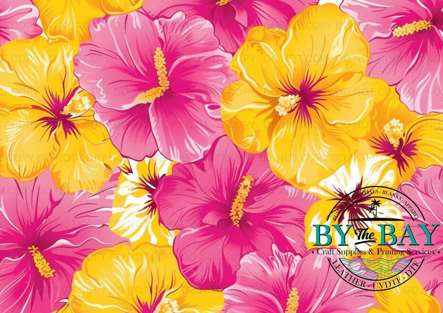 Bright Hibiscus A3 Bag Panel
