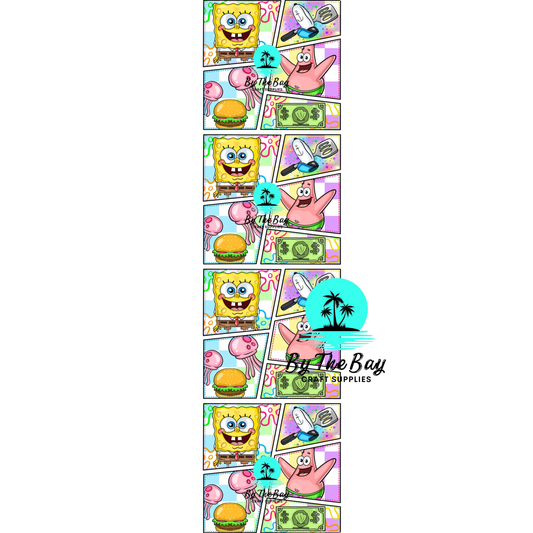 Sea Friend Bookmark Decal