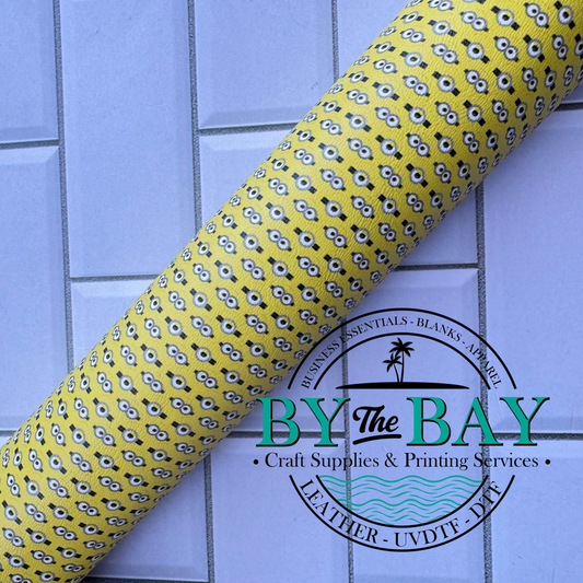 Yellow guys eye - DESTASH FAUX LEATHER ROLL