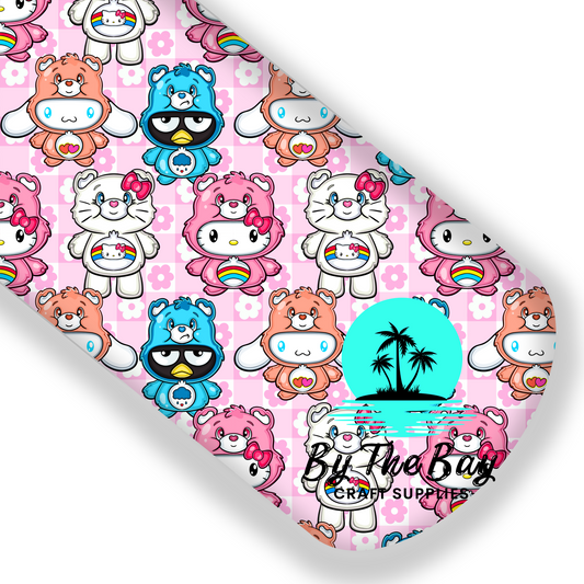 Kitty dress up mixed - pink flowers