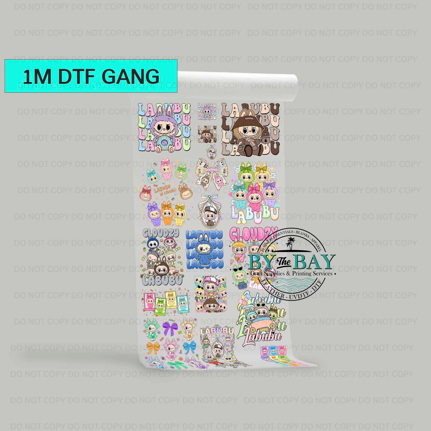 BUBU 2 Pre-designed 1m DTF Gang Sheet