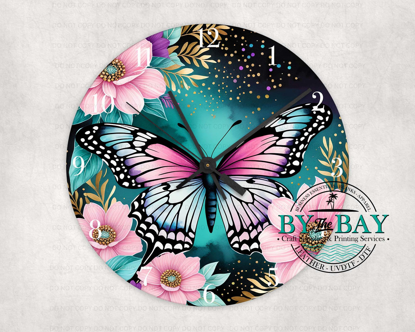 Butterfly Clock