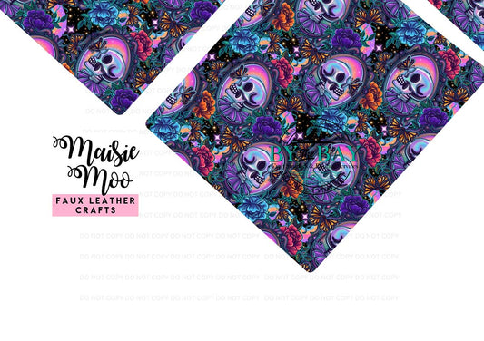 Butterfly Skulls Ipad 11" & 13" & Kindle Sleeve (DIY & Ready made)