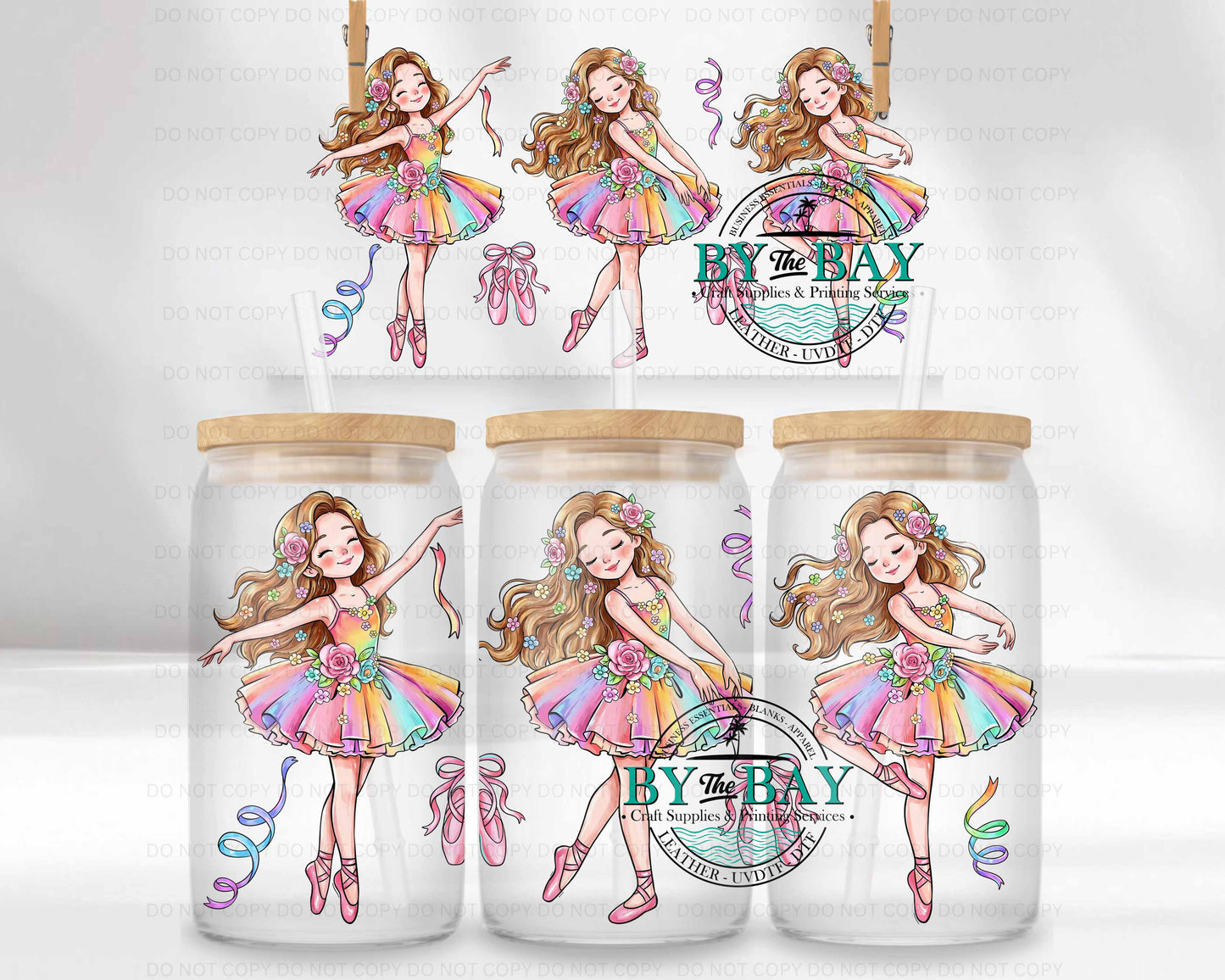 Ballerina 16oz UVDTF Wrap