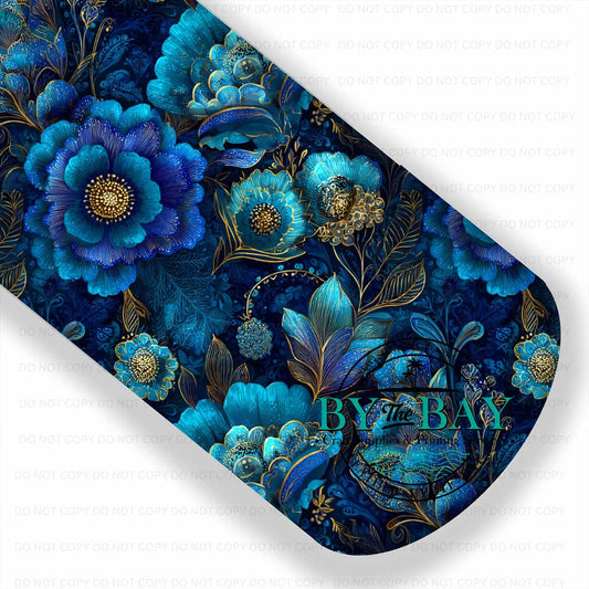 Blue Floral 003