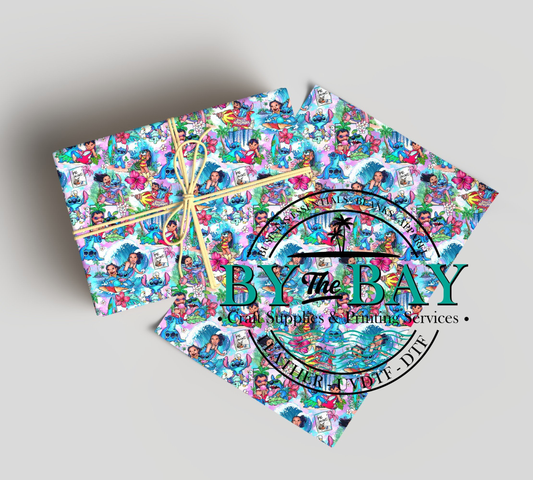 Blue Guy Main 1 Col 2 Wrapping Paper