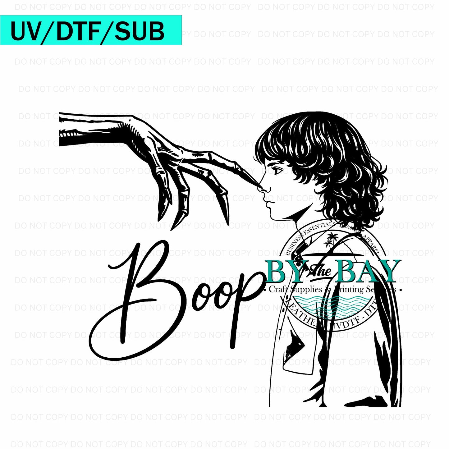 Boop Mike UV/DTF/SUB Print