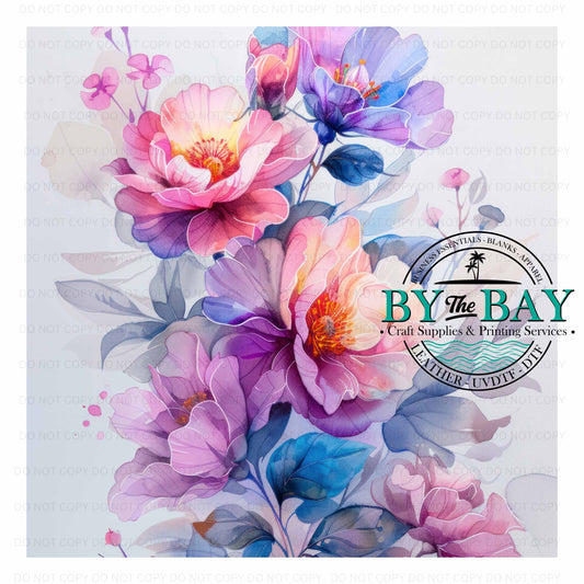 Bouquet of Flowers Panel (Various Sizes)