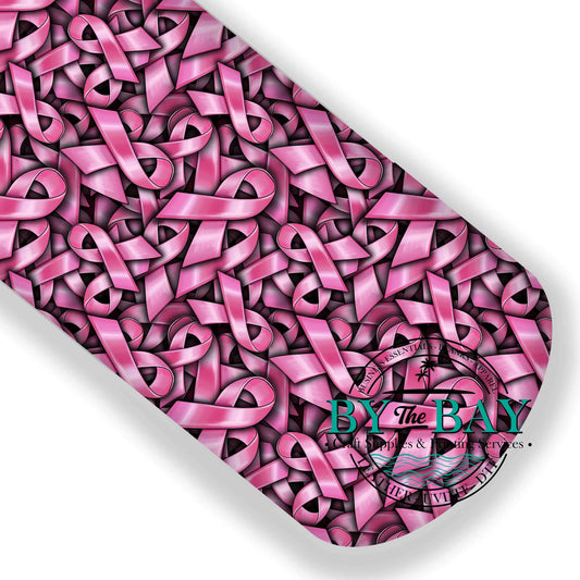 Breast Cancer Ribbon Stacked