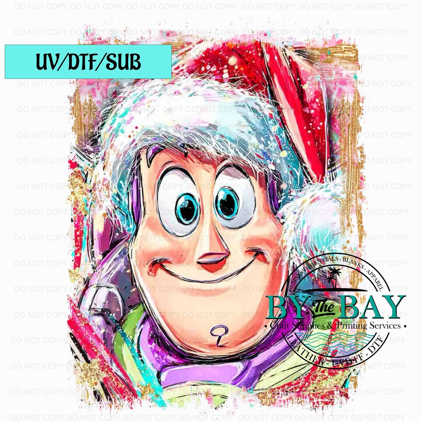 Buzz Xmas UV/DTF/SUB Print