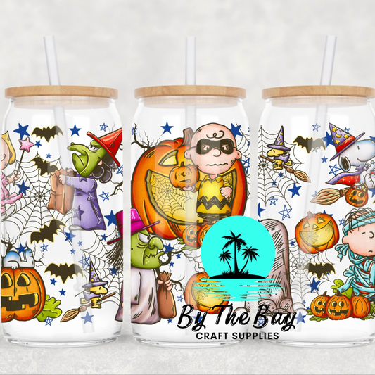 Halloween peanut 16oz wrap