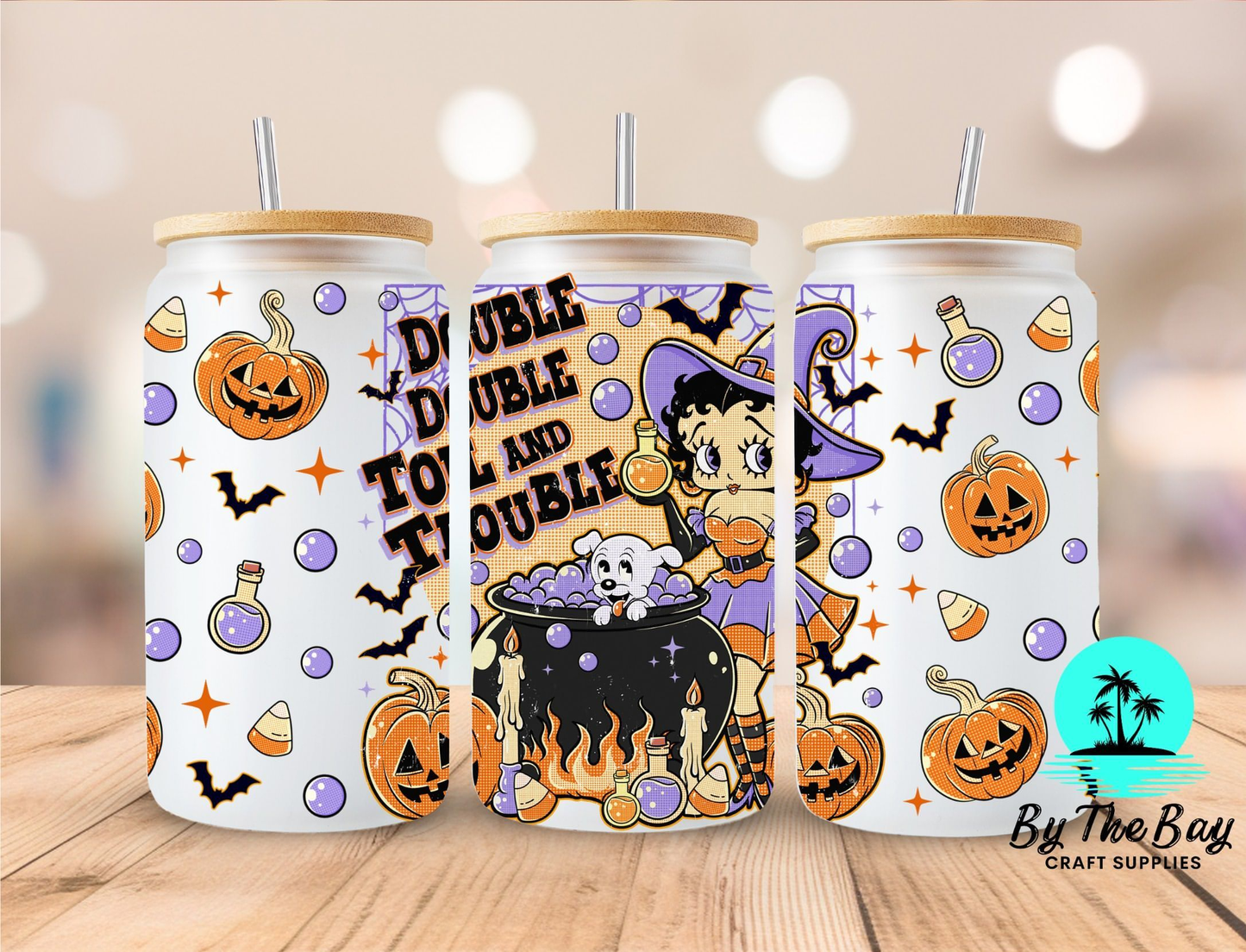 Double trouble B 16oz wrap