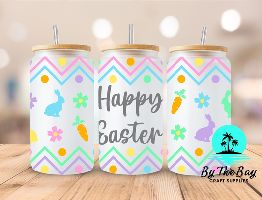 Happy Easter zig zag