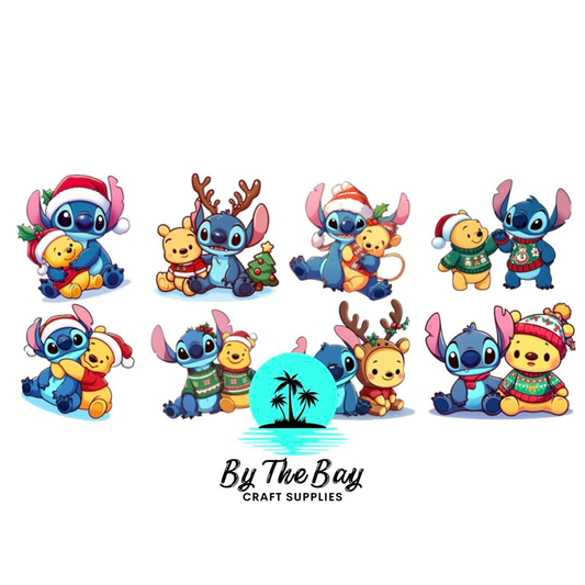 Christmas Blue Guy & bear