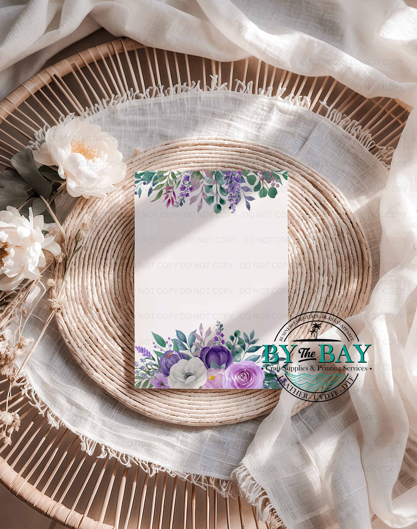 Floral 001 Candle Melt Cards