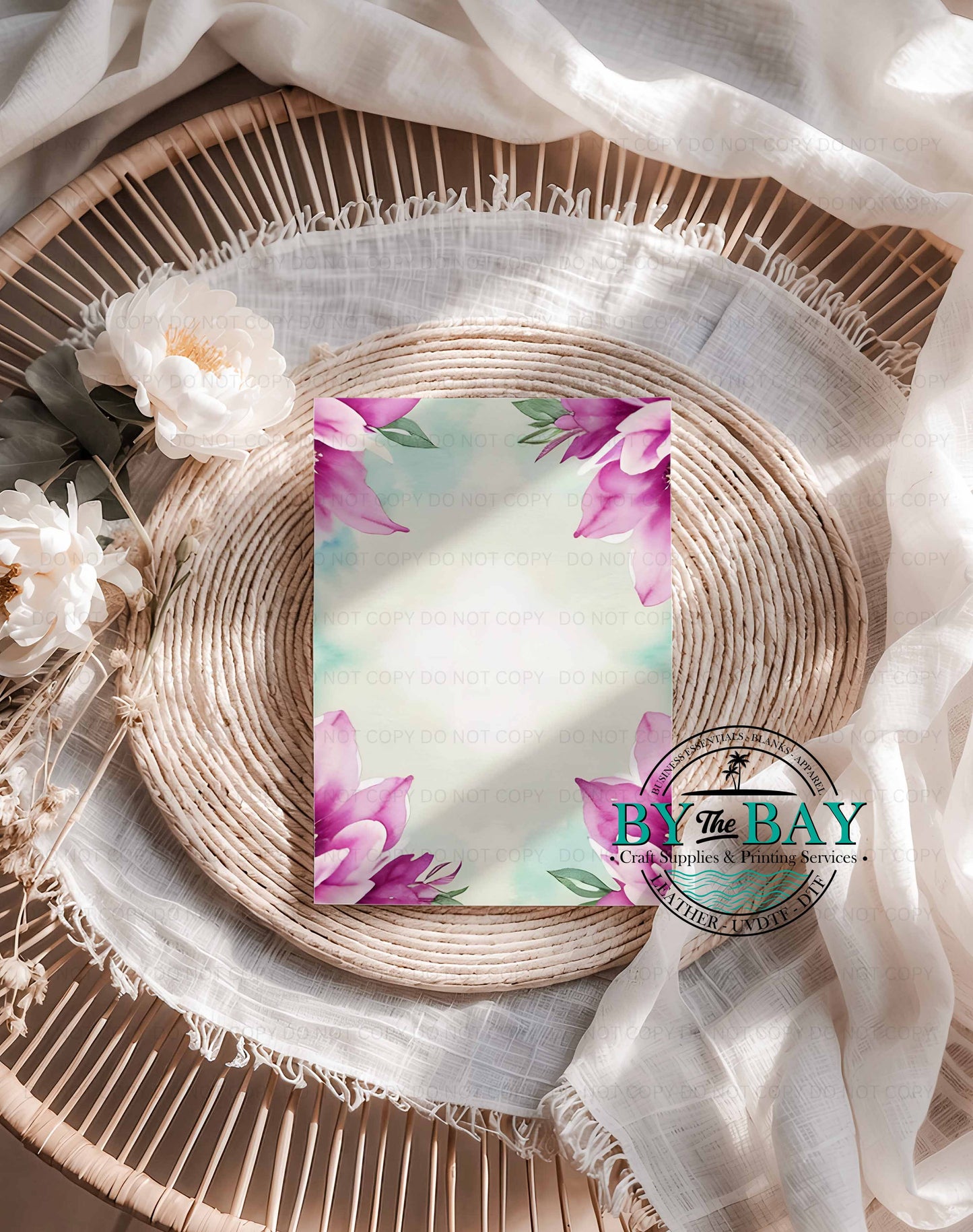 Floral 003 Candle Melt Cards