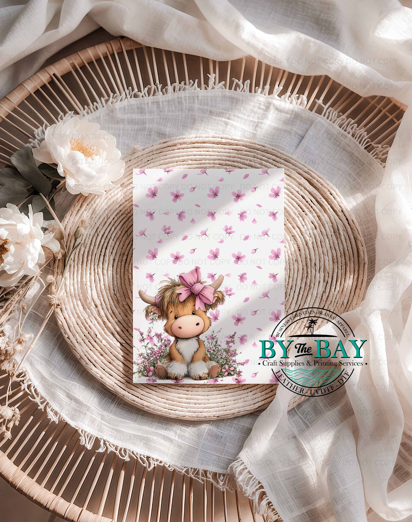 Pink Highland 004 Candle Melt Cards