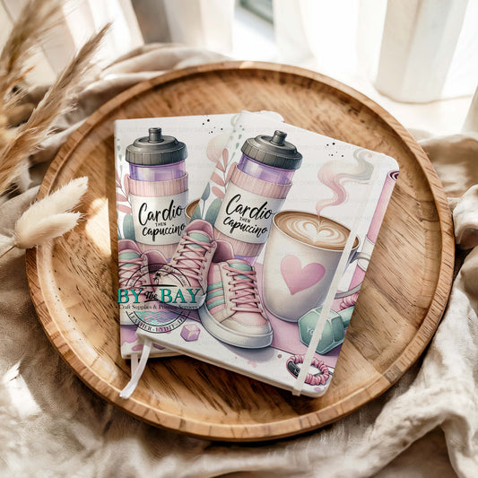 Cardio & Cappaccino A6 (Ready made & DIY Notepad options available)