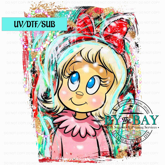 Cindy Xmas UV/DTF/SUB Print