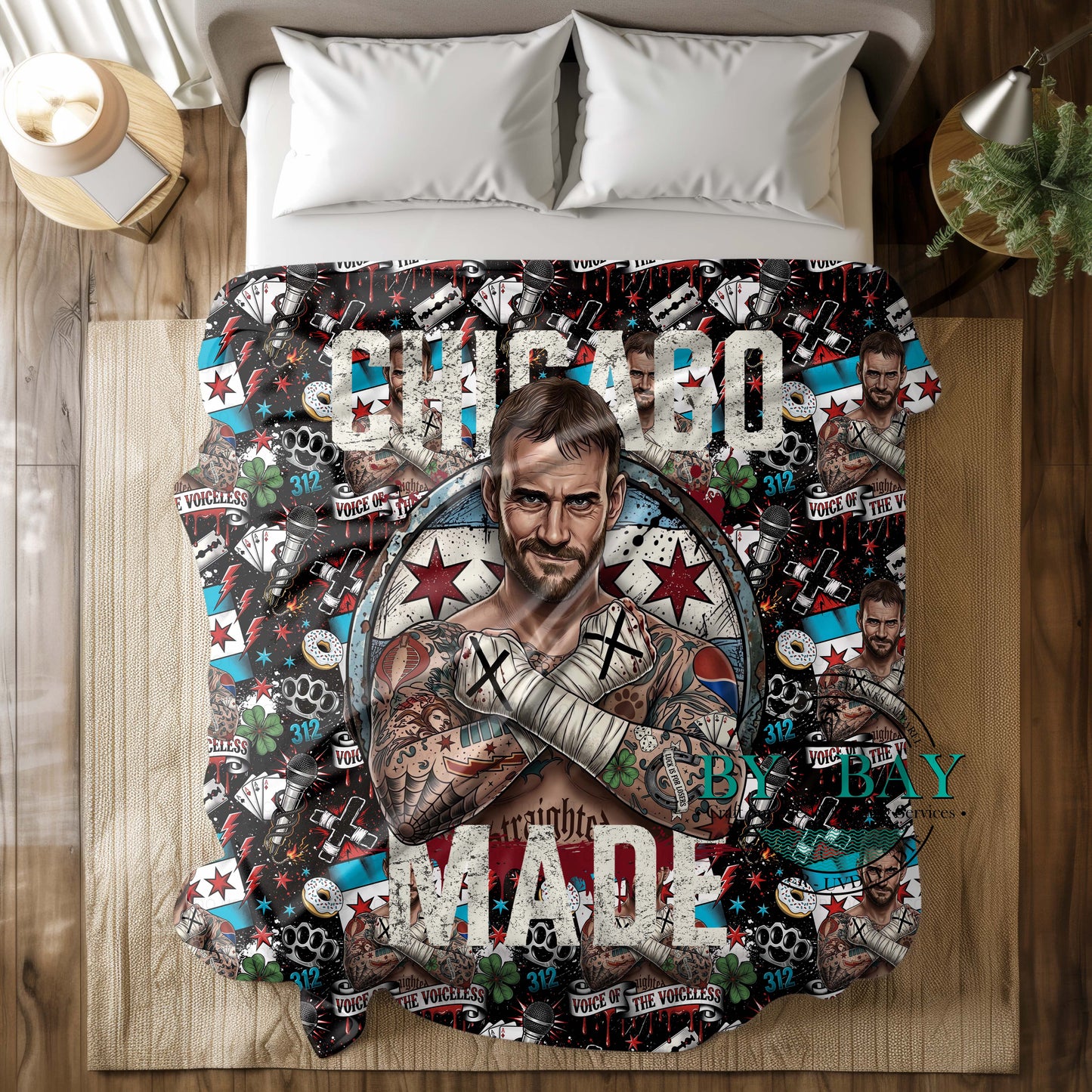 Chicago Made Squish Minky Blankets (Various Sizes)
