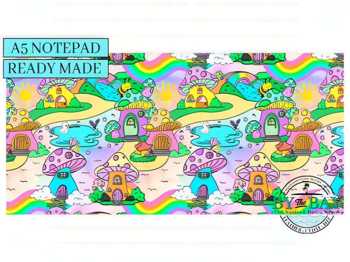 HDs Cottage Cutie - Ready made notepad Cover (Notepad & pocket options available)