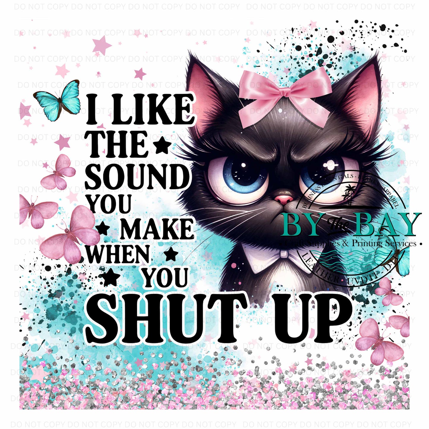 Cat Like the sound Panel (Various Sizes)
