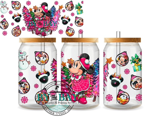 Miss Mouse 3 16oz UVDTF Wrap