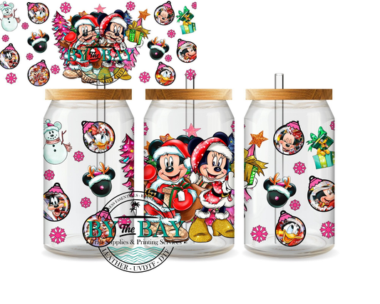 Mr Mouse vs Miss Mouse 3 16oz UVDTF Wrap