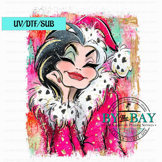 Cruel Xmas UV/DTF/SUB Print