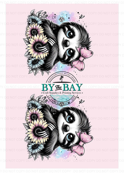 Cute Pink Sloth Panel (Various Sizes)