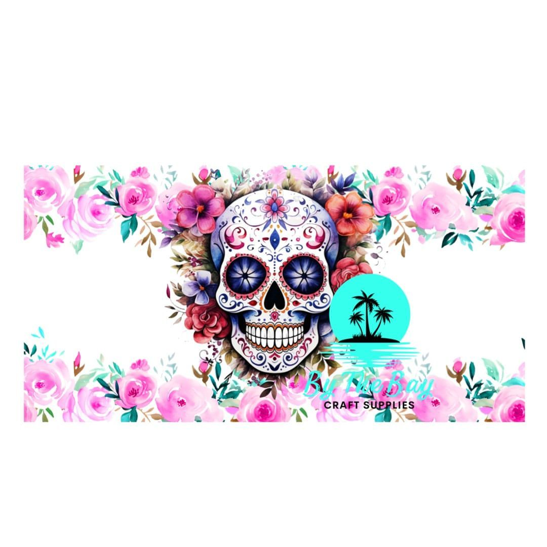 Sugar skull wrap
