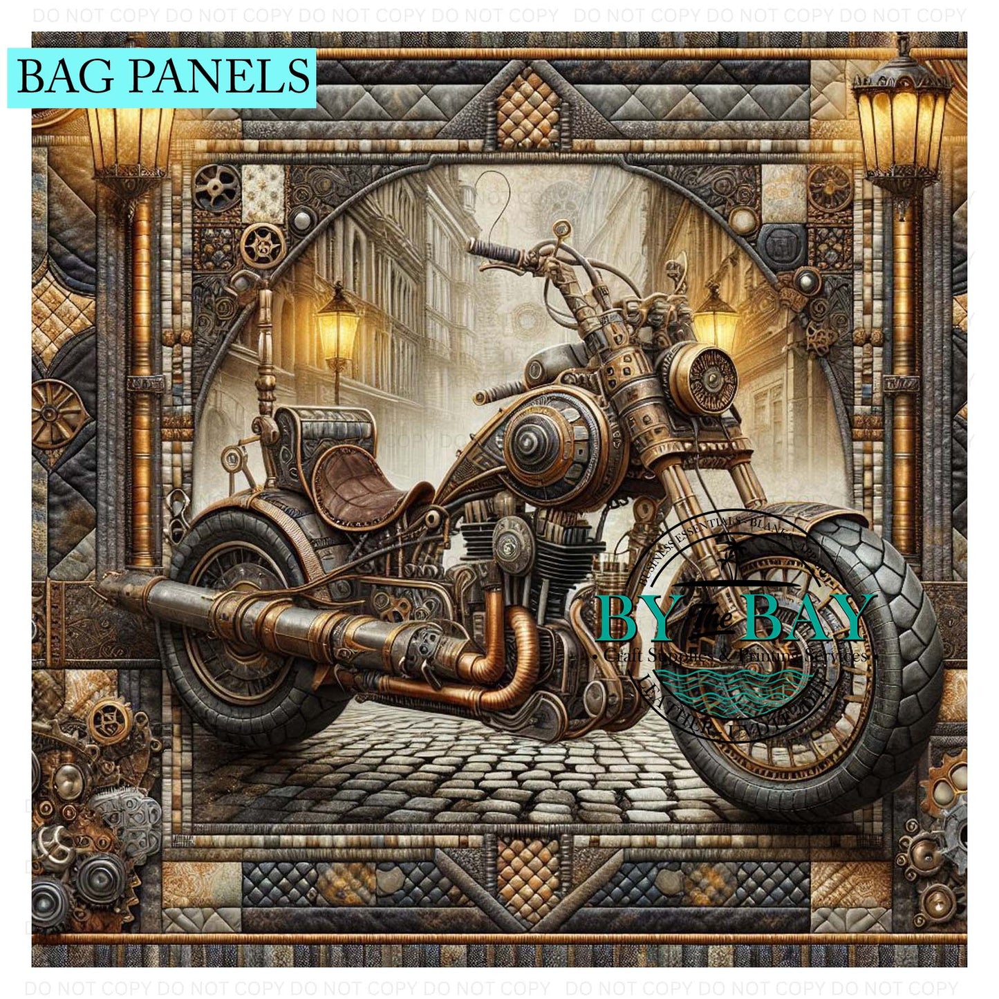 Steampunk Bike 03 Bag Panel