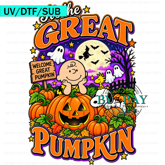 Great Pumpkin DTF/UVDTF/SUB