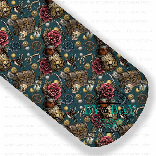 Dead Man Background Teal