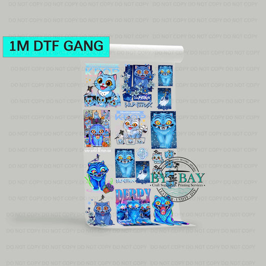 Derp Pre-designed 1m DTF Gang Sheet