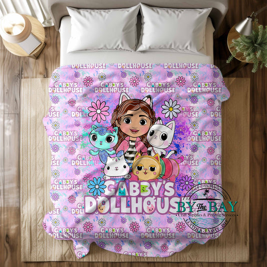 Dollhouse Purple Squish Blankets