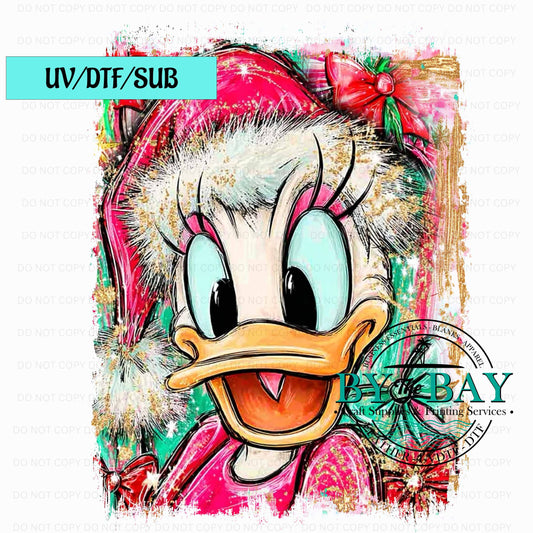 Daisy Xmas UV/DTF/SUB Print