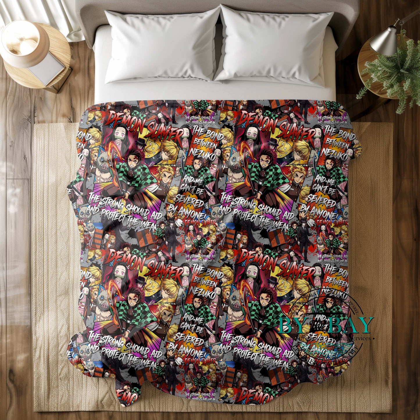 DSlayer Squish Minky Blankets (Various Sizes)