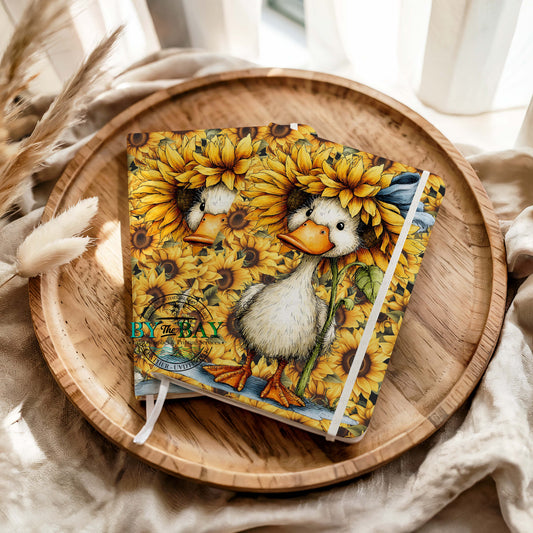 Sunflower Duck A6 (Ready made & DIY Notepad options available)