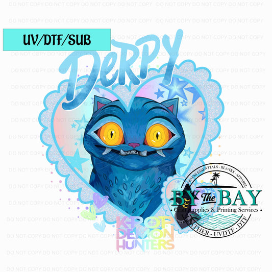 Derp Heart UV/DTF/SUB Print